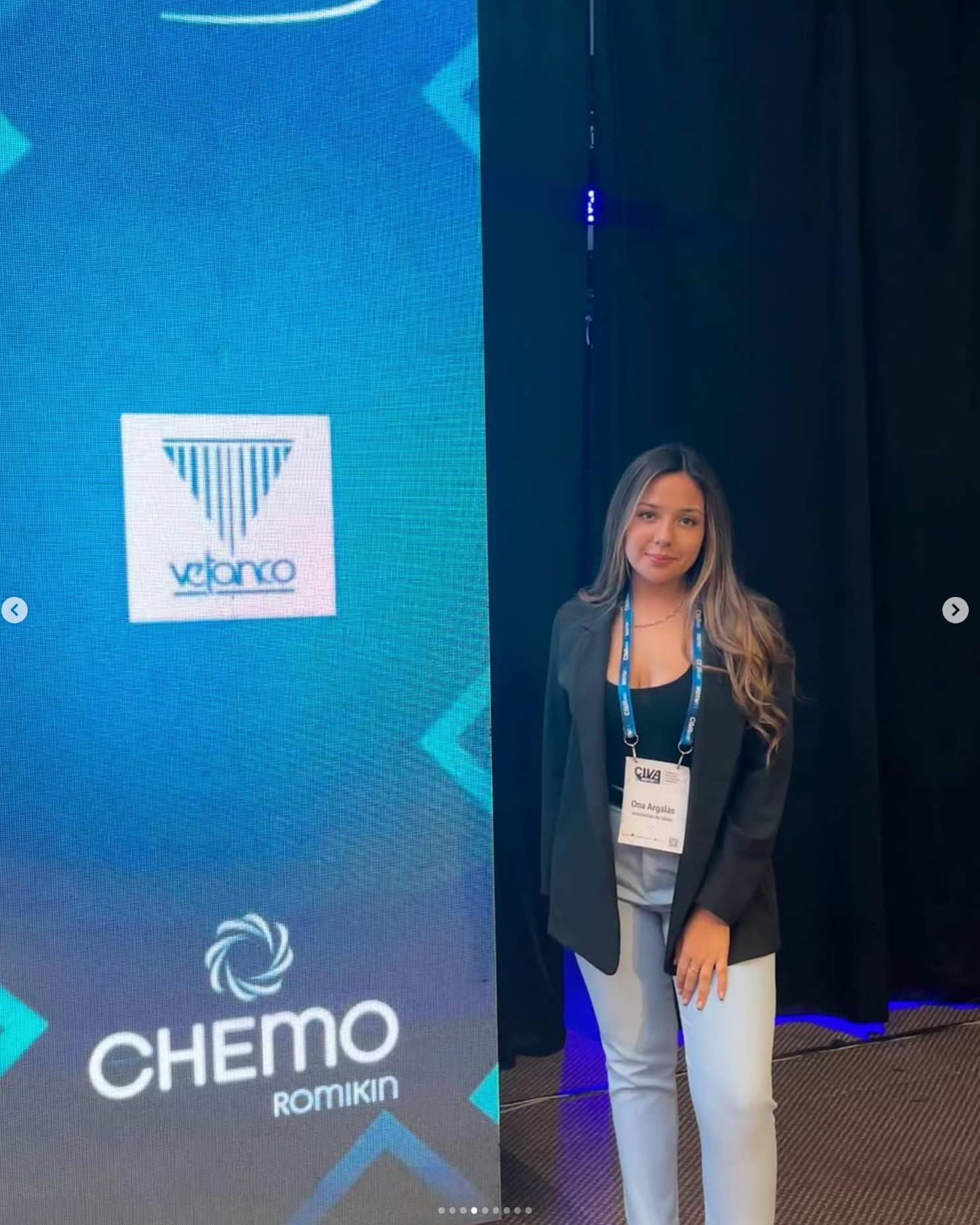 Ona Argalás en la Cumbre de la Industria Veterinaria Argentina
