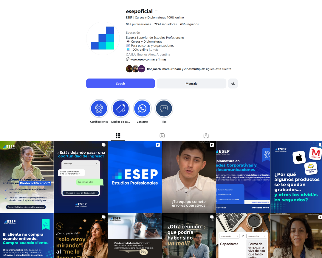 Pieza 3 del carrusel de Influencers